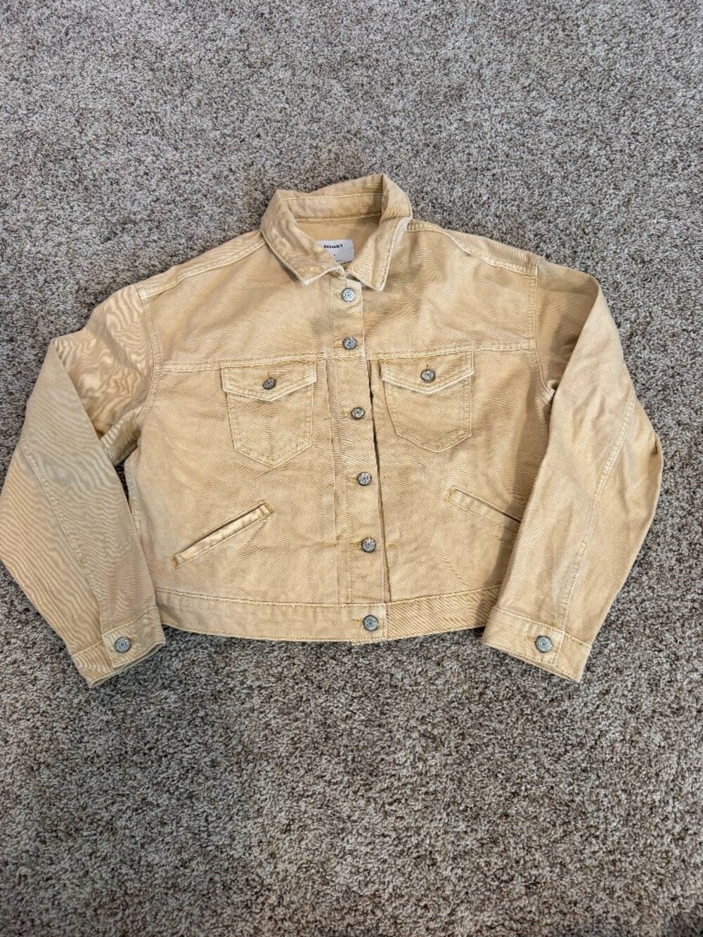 Light Yellow Old Navy Jean Jacket